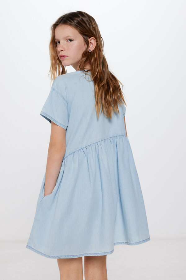 Springfield Kids Vestido denim ligero ni&ntilde;a azul