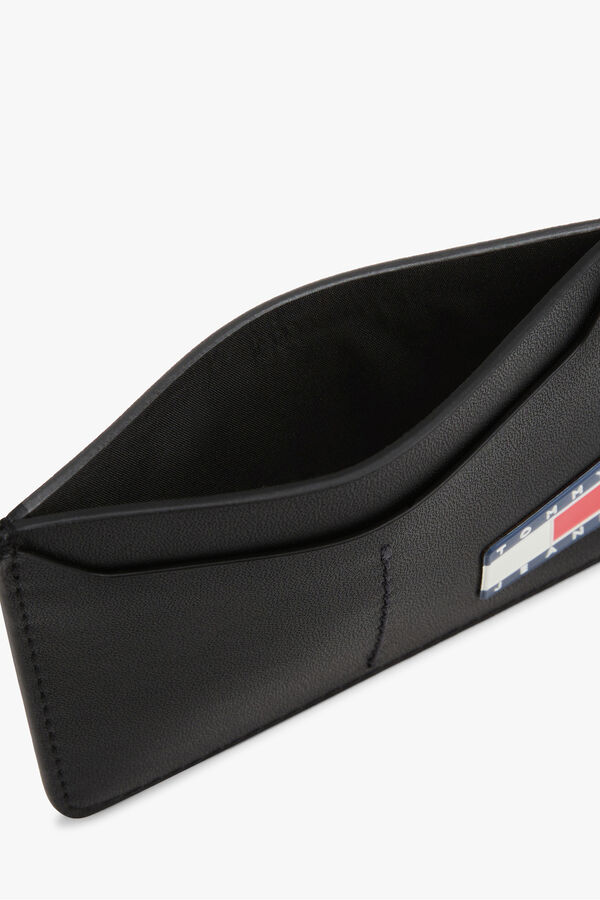Tommy Jeans Tarjetero de hombre en color negro de Tommy Jeans. negro