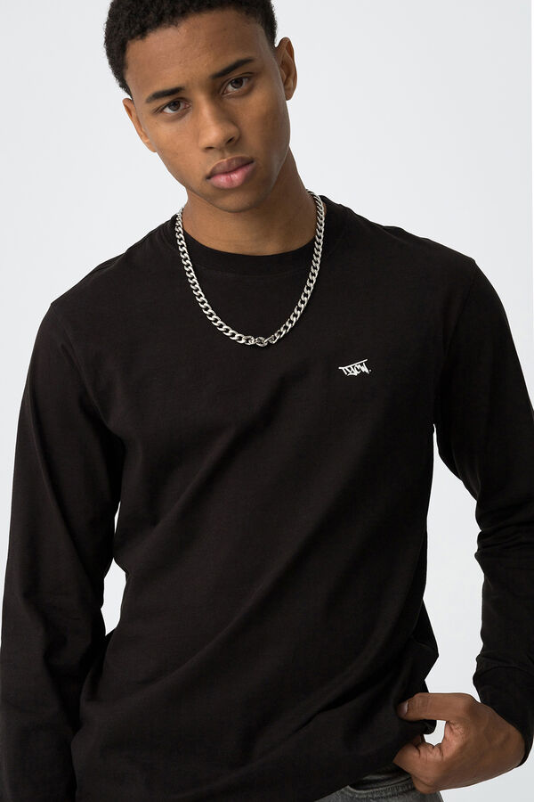 Tiffosi Young Camiseta manga larga negro