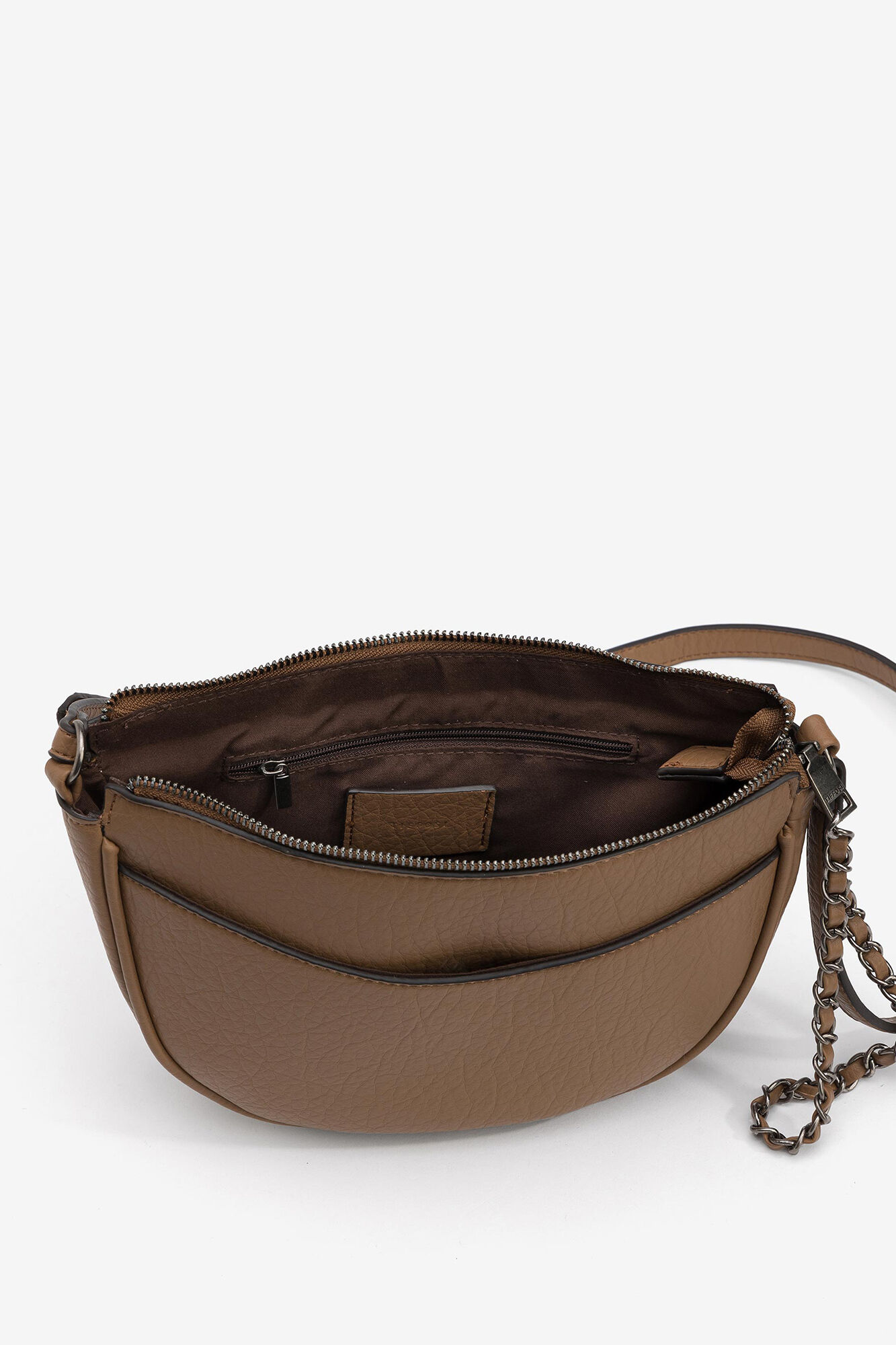 Tiffosi Bandolera Efecto Piel con Textura