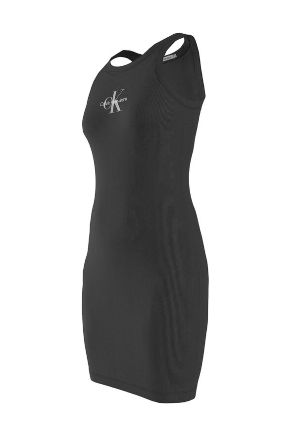 CK Jeans Vestido justo preto