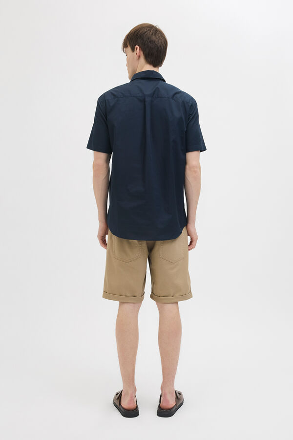 JJ REBEL Bermuda chino regular fit cinzento