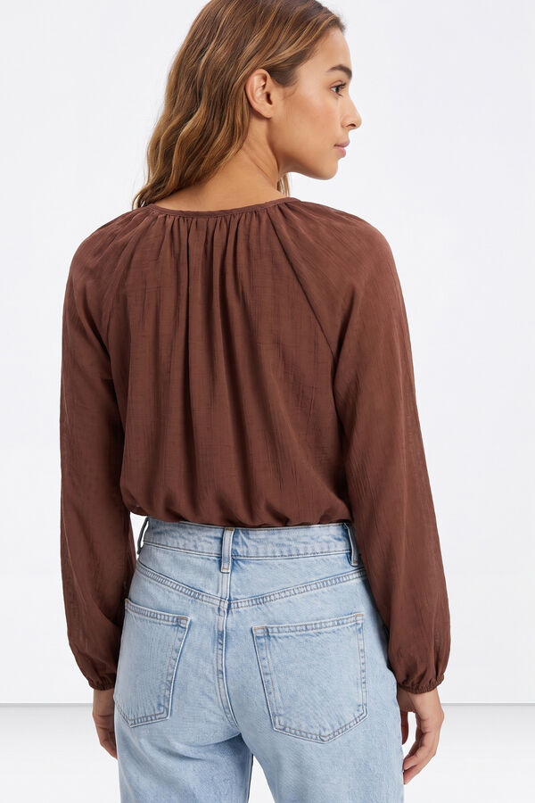 Tiffosi Blusa de manga comprida estampado