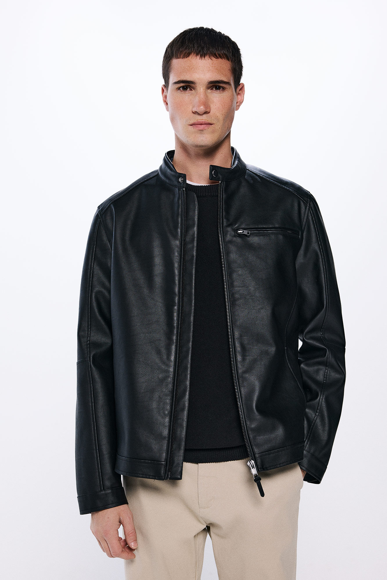 Springfield Cazadora efecto piel