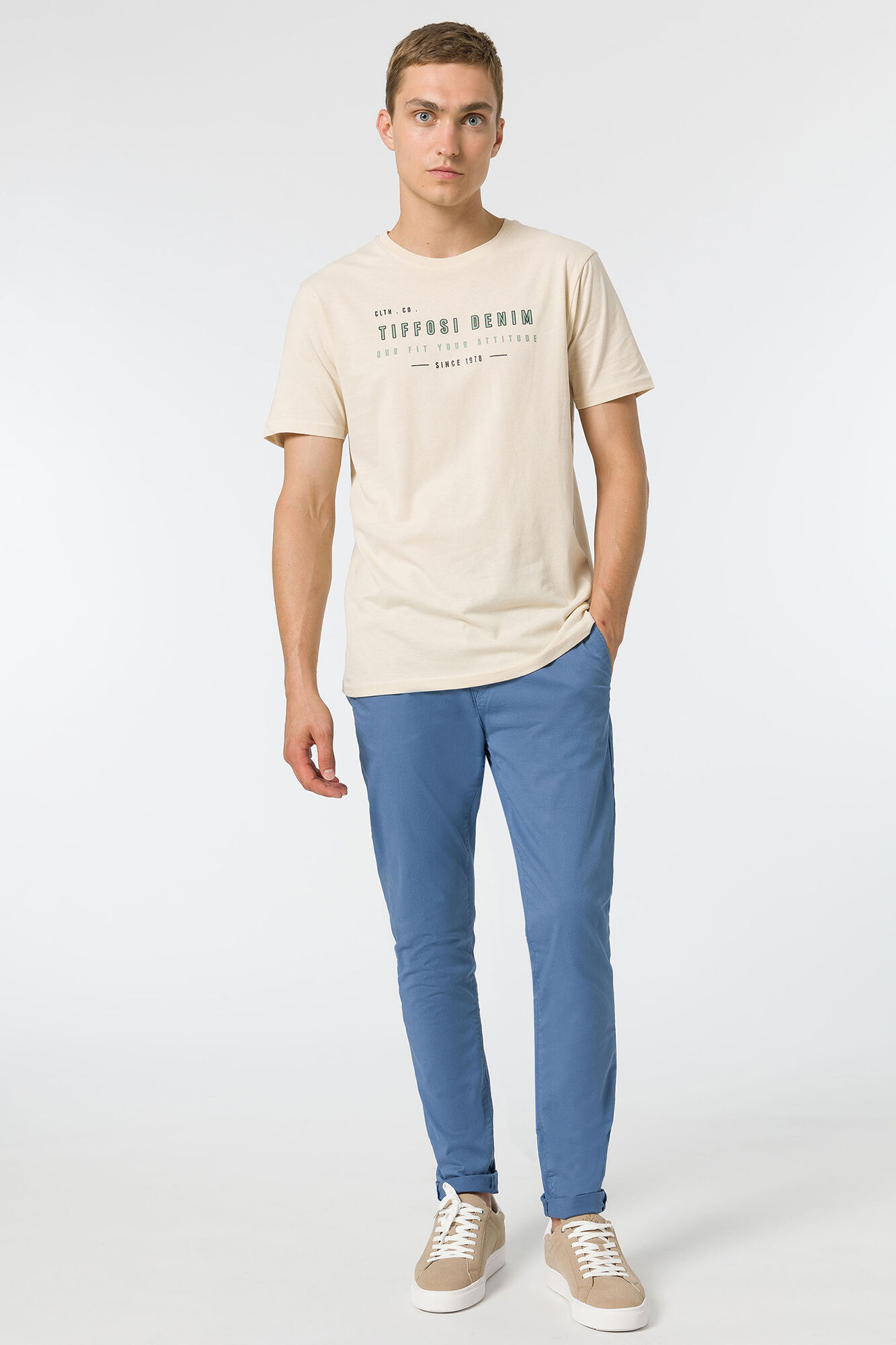 Tiffosi Pantal&oacute;n Chino 5 Bolsillos