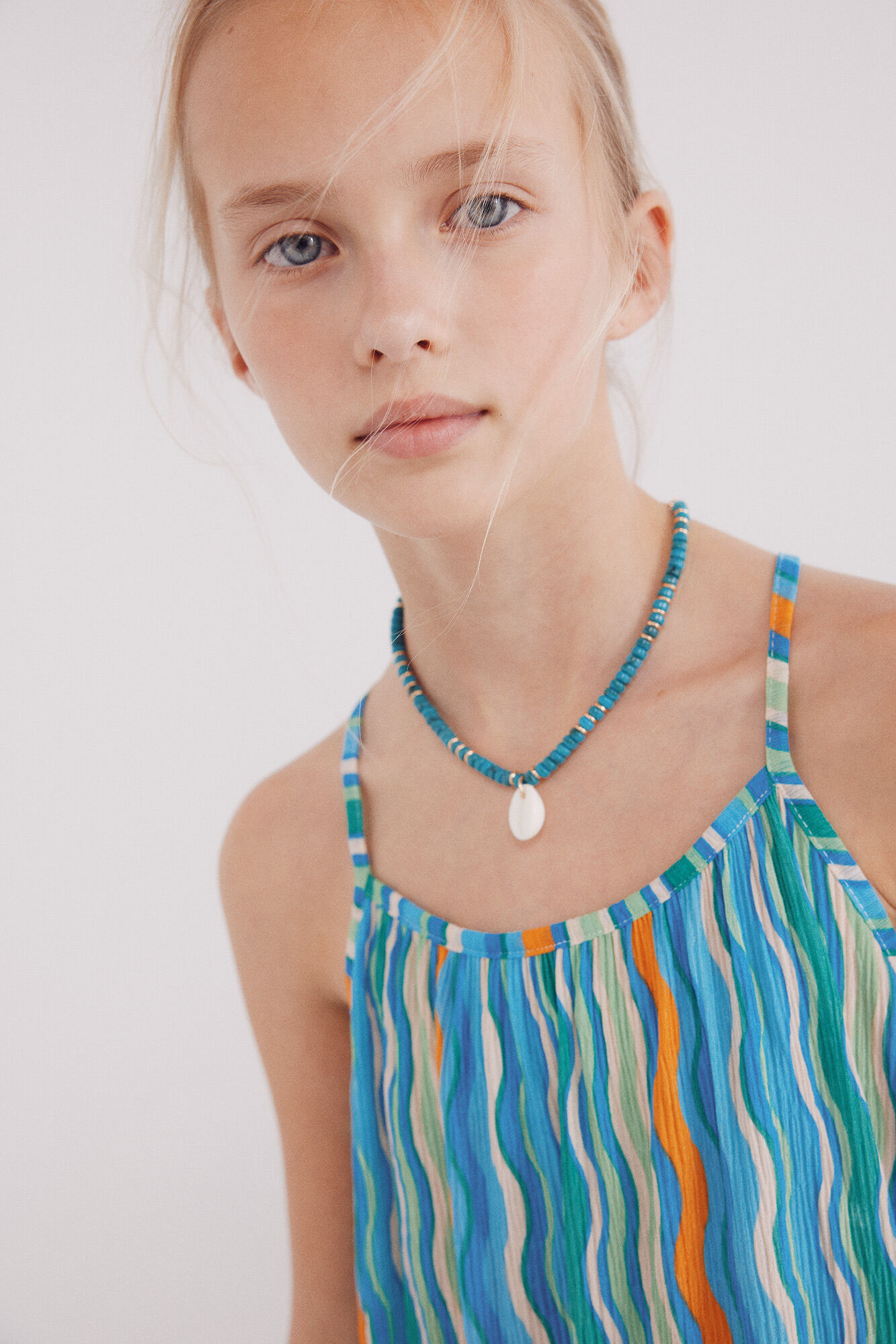 Springfield Kids Vestido tricolor menina