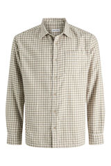 Jack & Jones Camisa regular fit cuadros gris