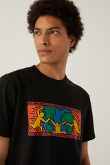 Springfield T-shirt Keith Haring preto