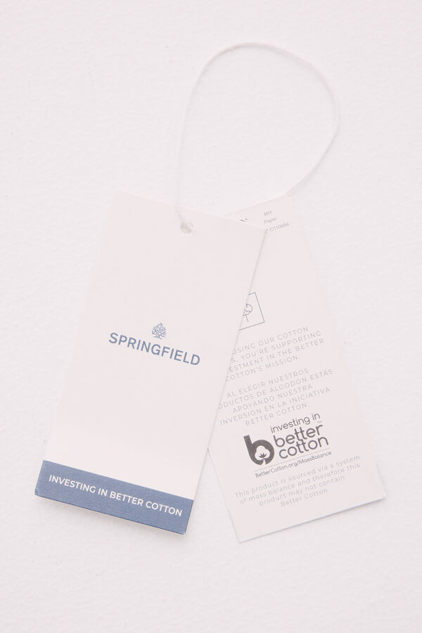 Springfield Camisa de crochet com babados preto