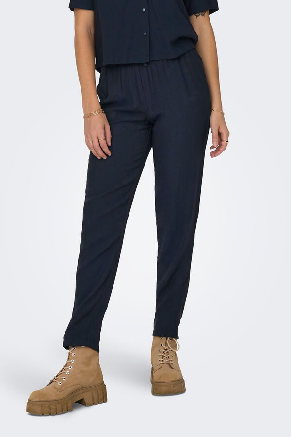 JDY Cal&ccedil;as compridas retas cinzento