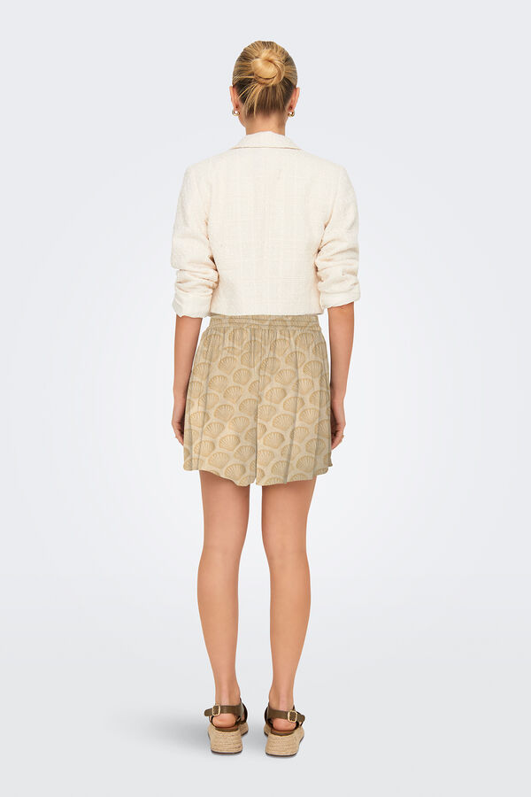 Only Shorts de regular fit  bege