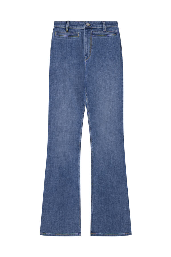 Springfield 70's jeans azul medio