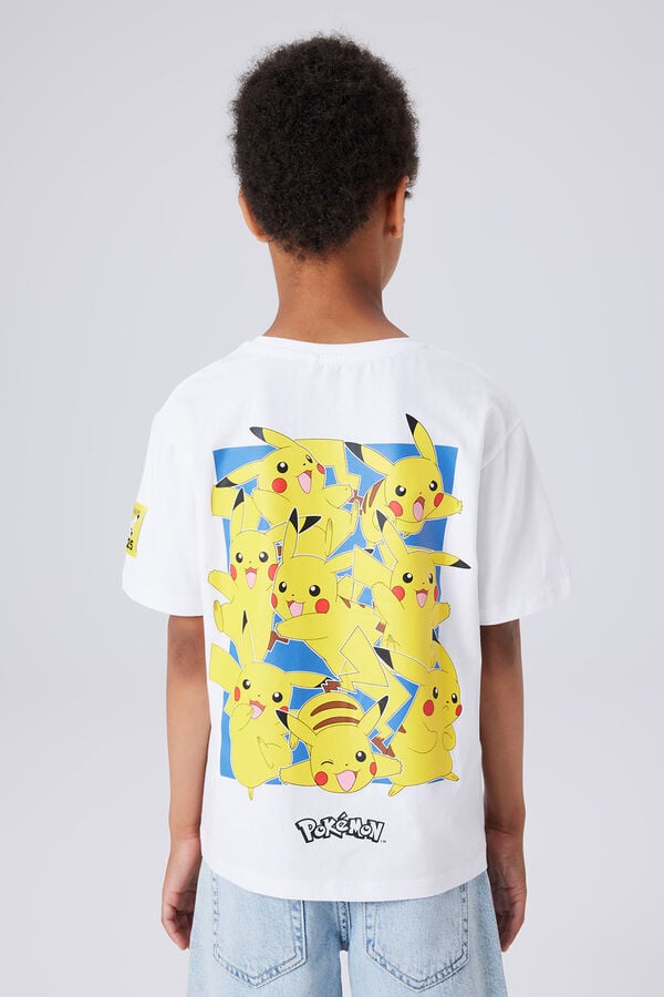 Name it Camiseta de Pokemon blanco
