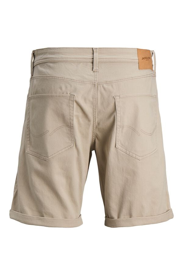 Jack & Jones Bermuda regular fit em sarja bege
