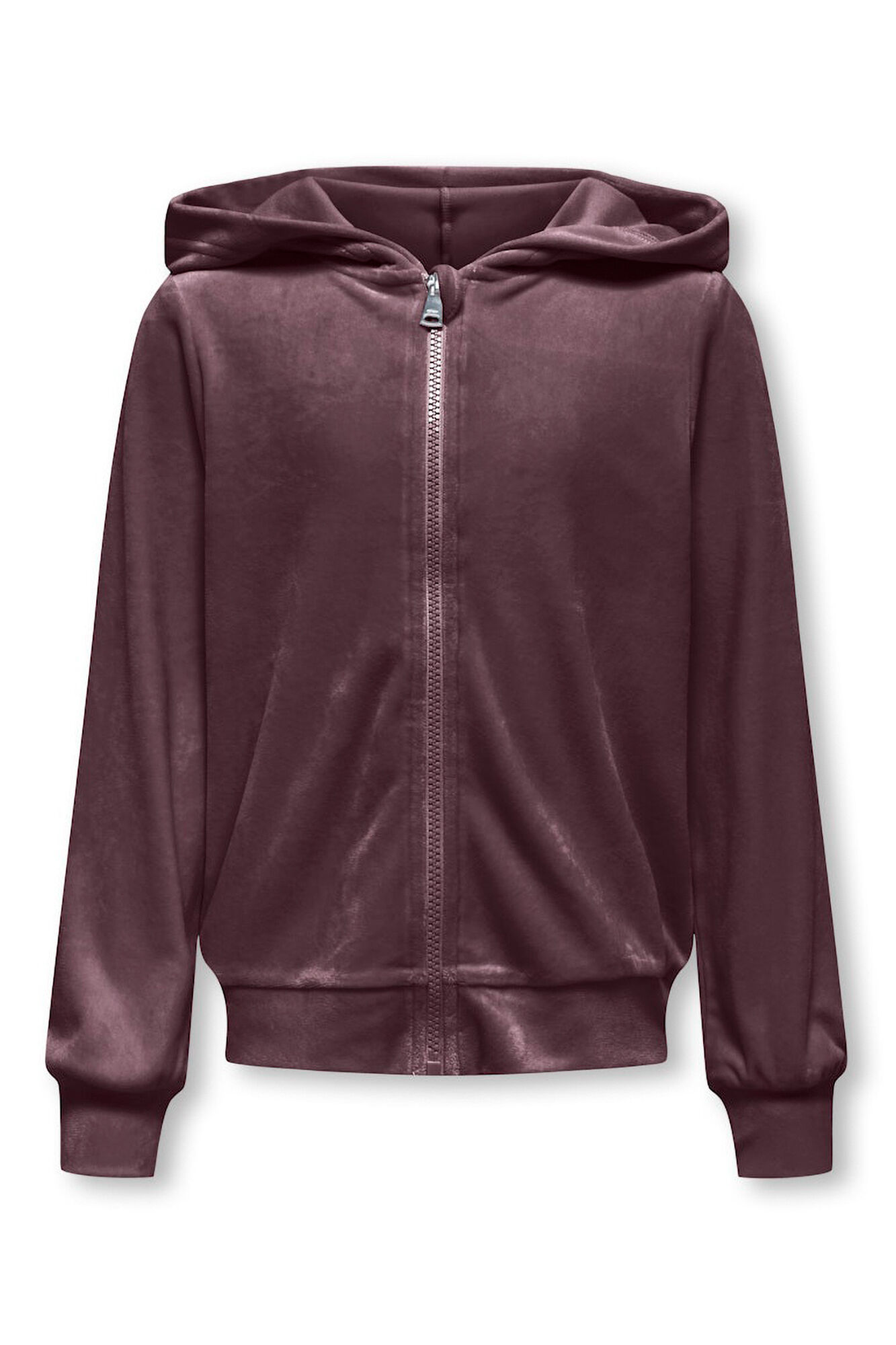 Only Girls Sudadera efecto terciopelo