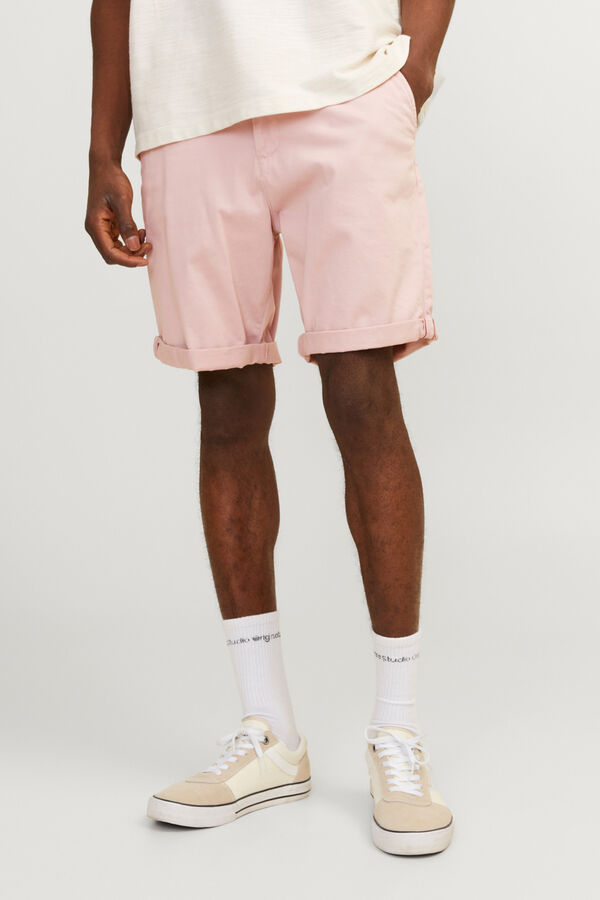 Jack & Jones Bermudas chino regular fit rosa