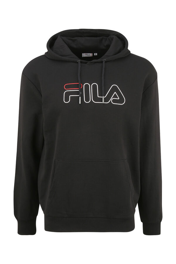 Fila Sweatshirt com capuz homem preto