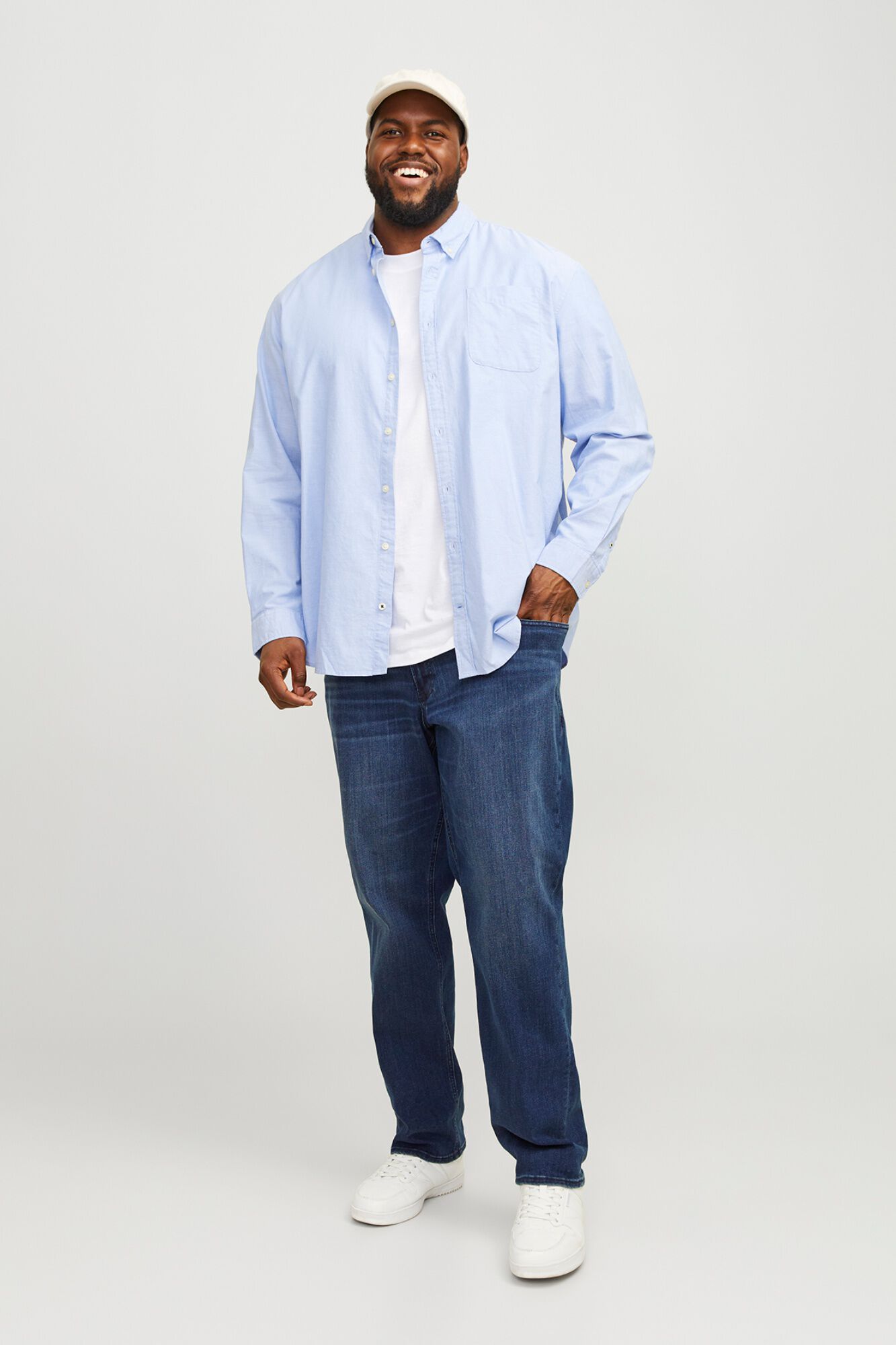 Jack & Jones PLUS Jeans slim cinco bolsos
