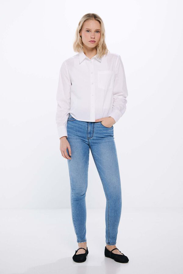 Springfield Jeans skinny azul