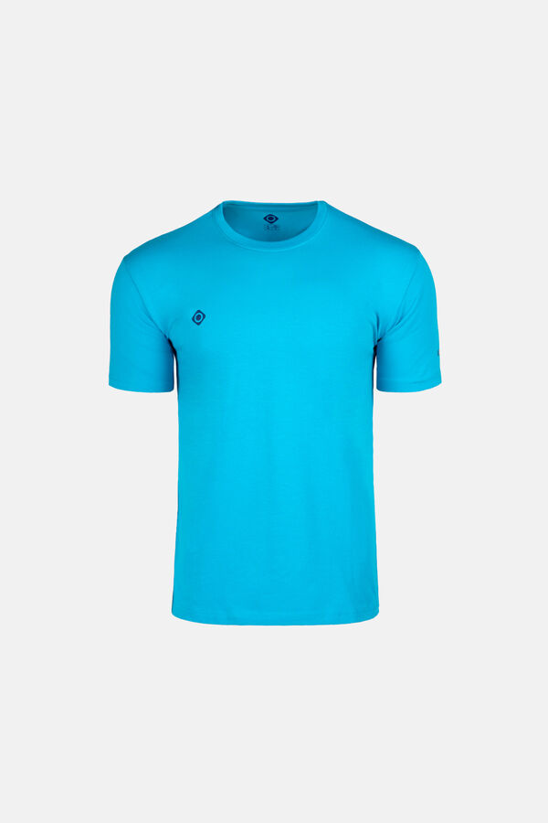 Izas T-shirt cl&aacute;ssica manga curta FERRO M azul