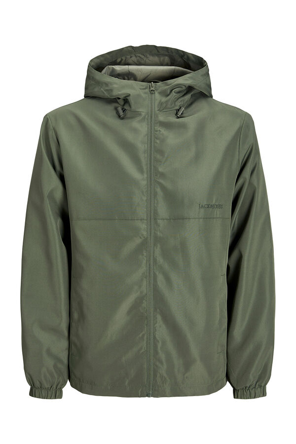 Jack & Jones Chaqueta cortavientos capucha verde