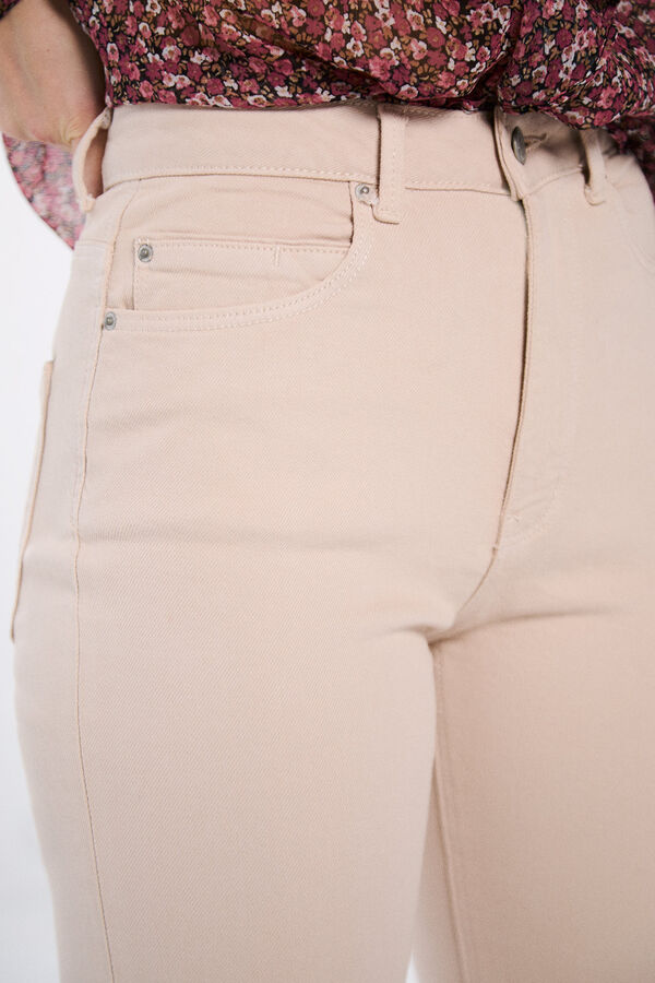 Springfield Jeans Mom color beige