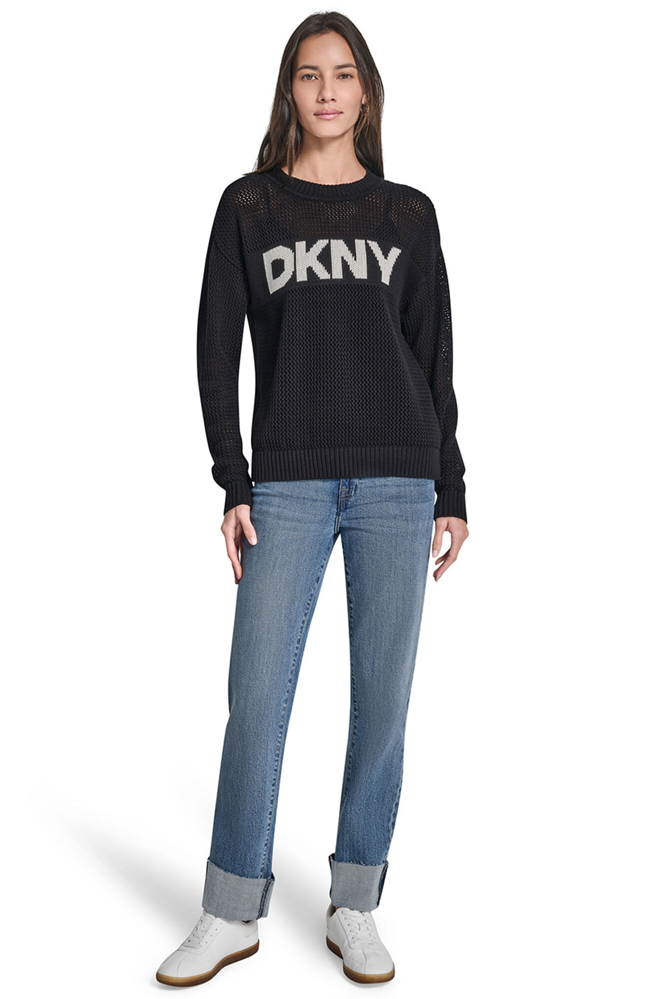 DKNY Camisola crochet