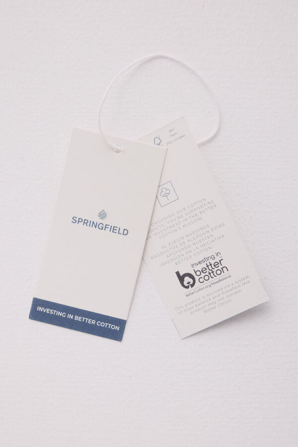 Springfield Calça cargo xadrez verde