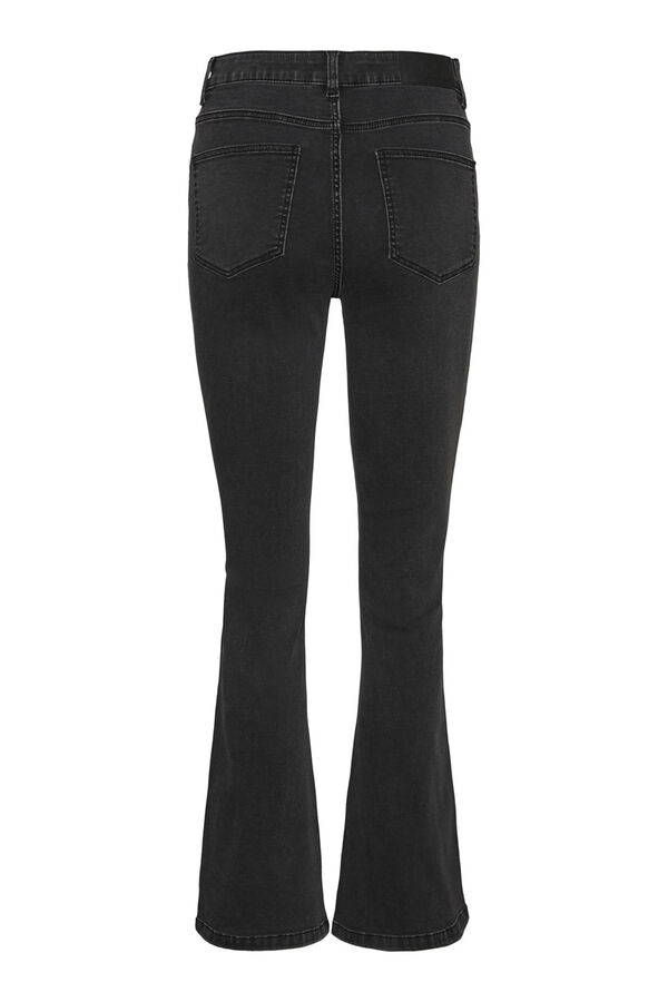 Noisy May Jeans Bootcut cinzento