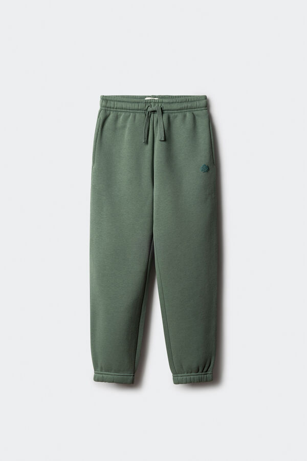 Springfield Kids Jogger b&aacute;sico menino verde