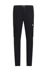 Calvin Klein Pantalón cargo skinny negro