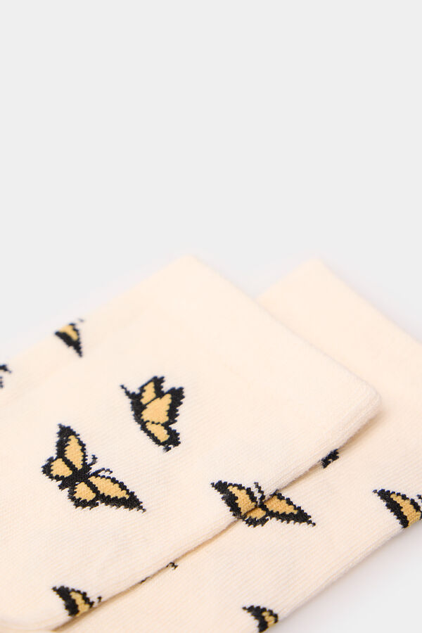 Springfield Calcet&iacute;n largo mariposas nude