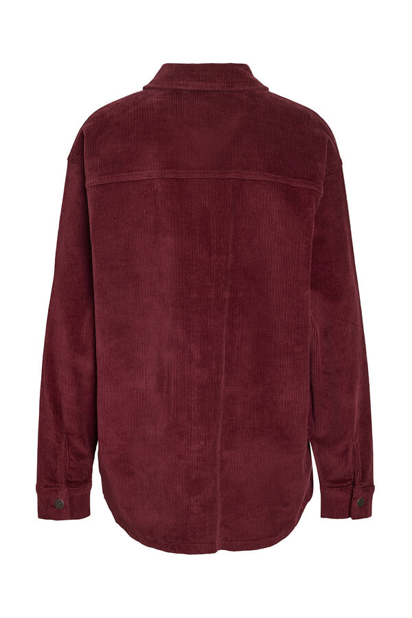 Noisy May Sobrecamisa de pana morado/lila