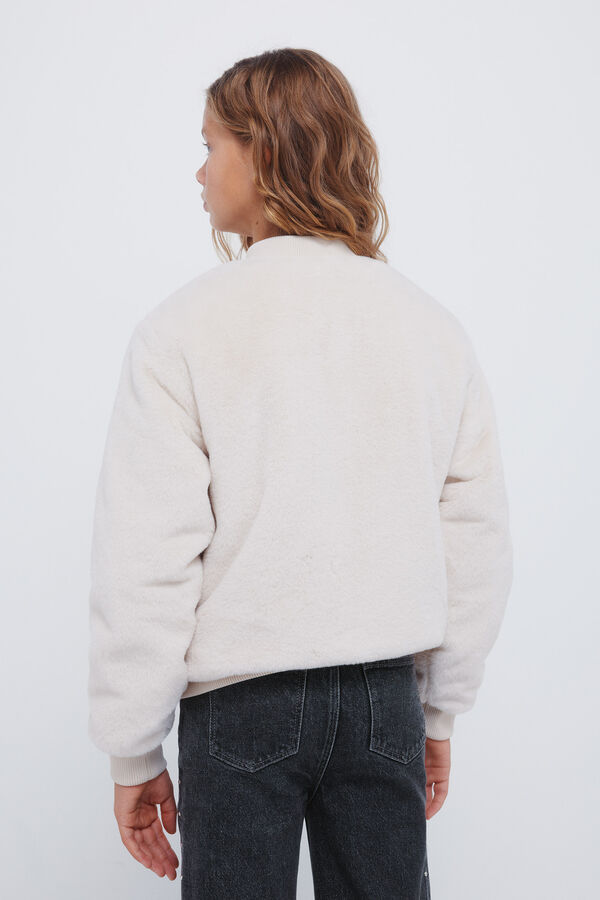 Springfield Kids Bomber de cabelo de menina bege