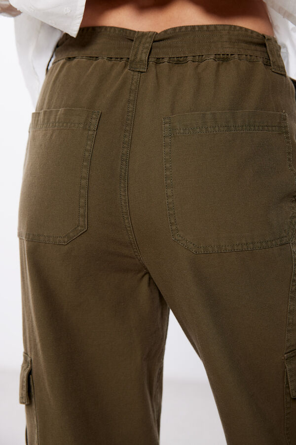 High Spirits Calças Eleven Caqui escuro