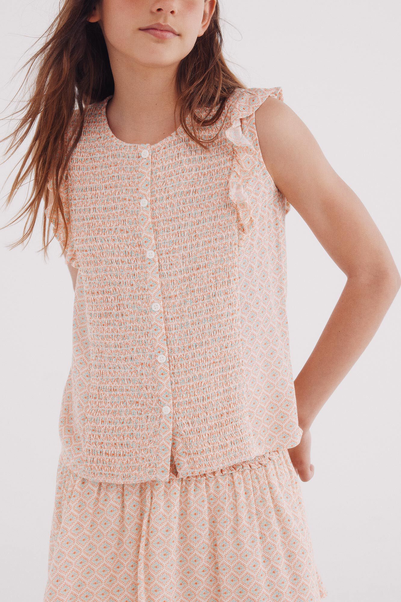 Springfield Kids Blusa de amarrar para menina