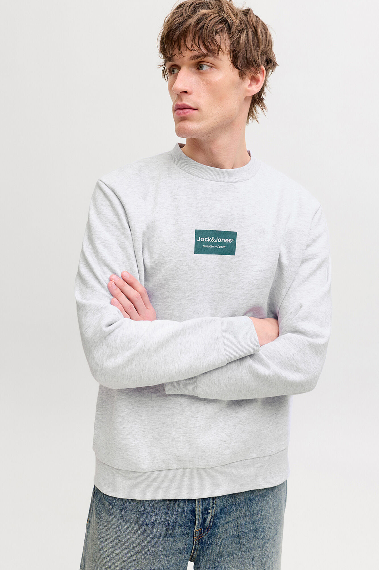 Jack & Jones Sweatshirt gola redonda em felpa
