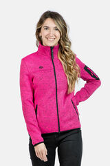 Izas Jaqueta Polar Tricotada rosa