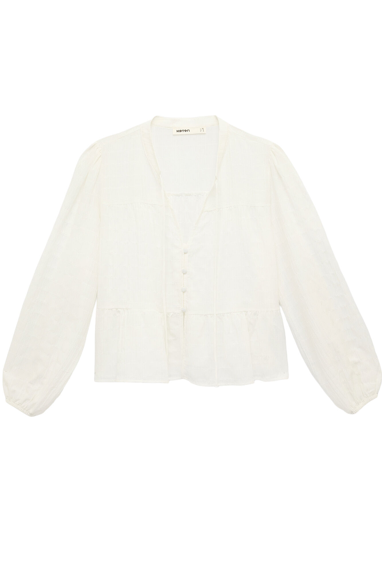 Koton Camisa de mangas bufantes
