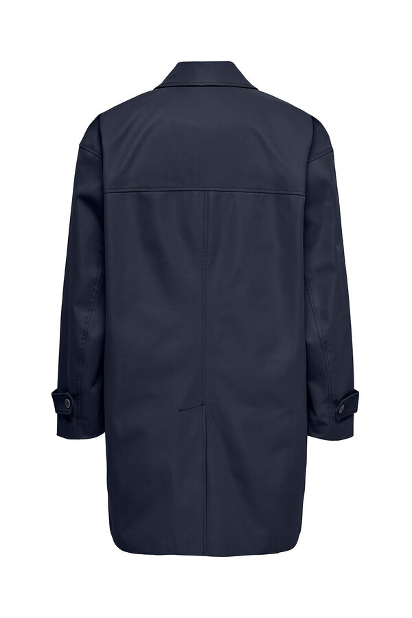 Only & Sons Casaco imperme&aacute;vel masculino azul