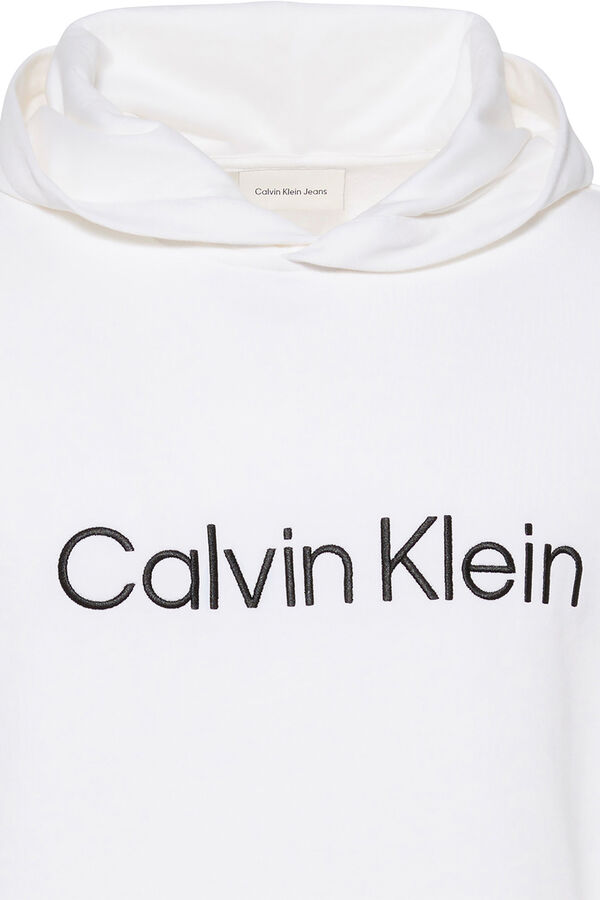 Calvin Klein Sudadera sin con capucha. branco