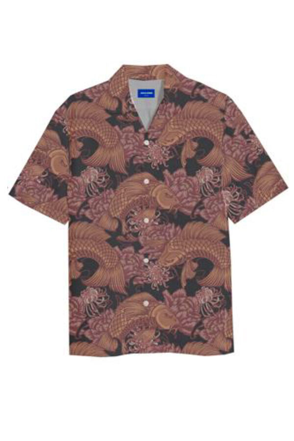 Jack & Jones Camisa regular fit morado/lila