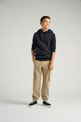 Only & Sons Junior Cal&ccedil;as cargo menino cinzento