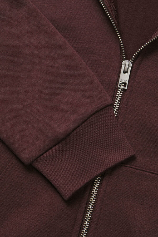 Jack & Jones Sweatshirt com fecho-&eacute;clair rosa