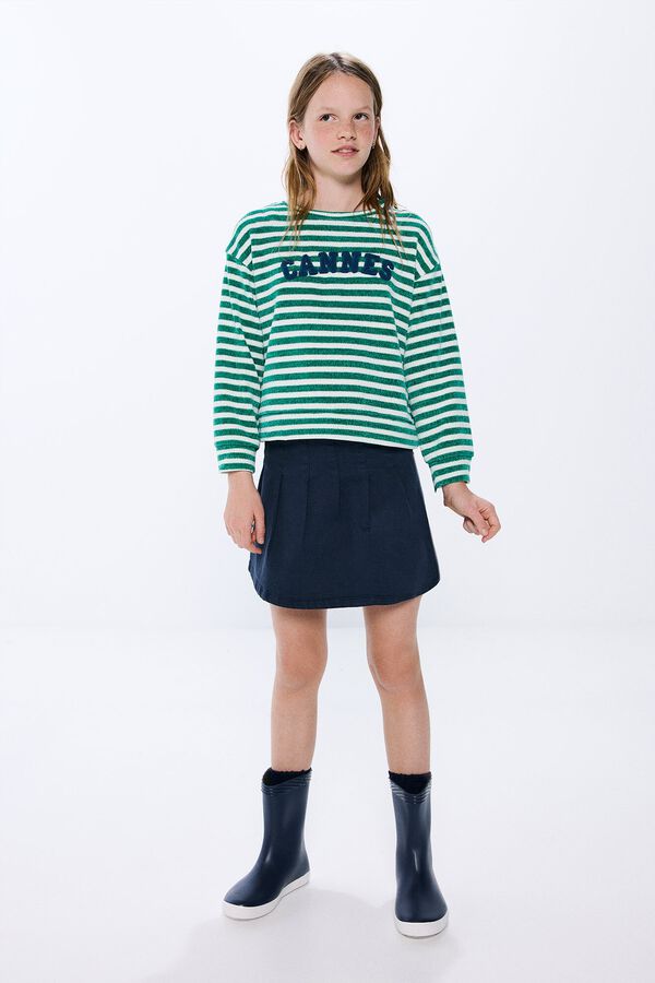 Springfield Kids Jersey chenilla ni&ntilde;a blanco