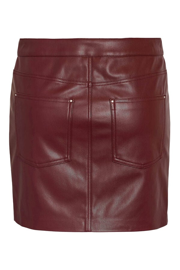 Noisy May Minifalda polipiel morado/lila