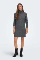 JDY Vestido curto de malha cinzento