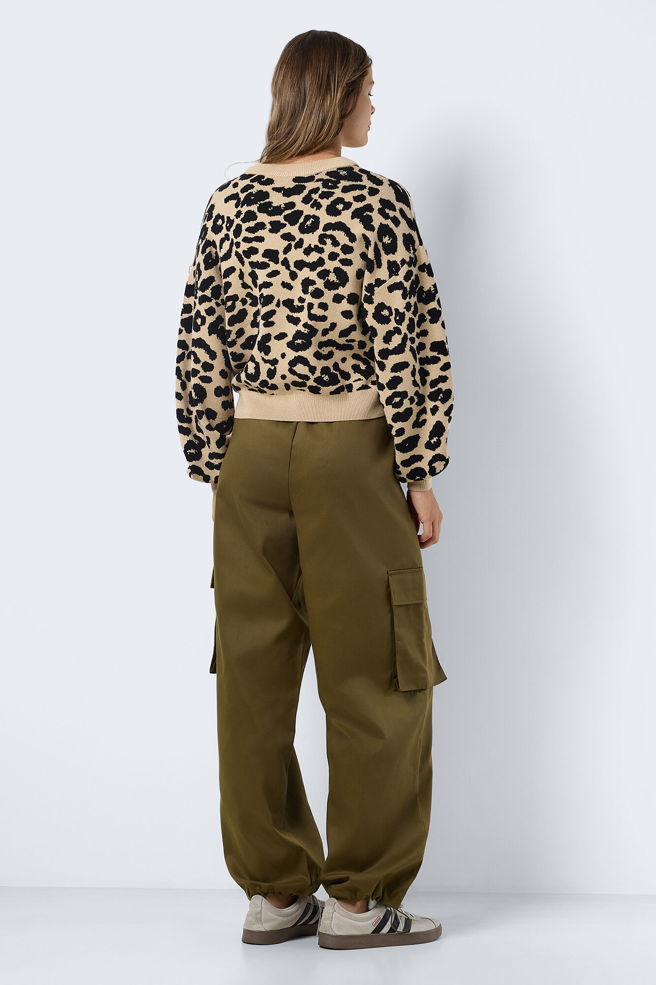 Noisy May Camisola em malha de jacquard