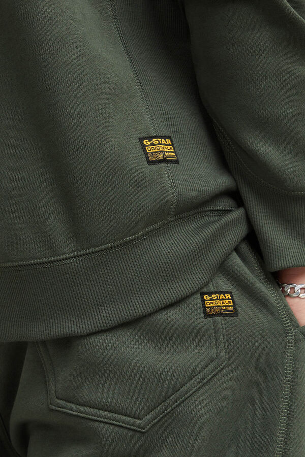 G-STAR Sweatshirt Premium capuz cinzento