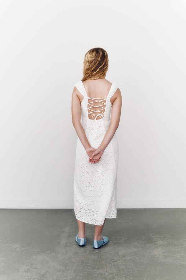 High Spirits Vestido "Havana" branco